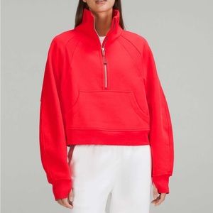 Lululemon Scuba Oversized Funnel Neck Half Zip